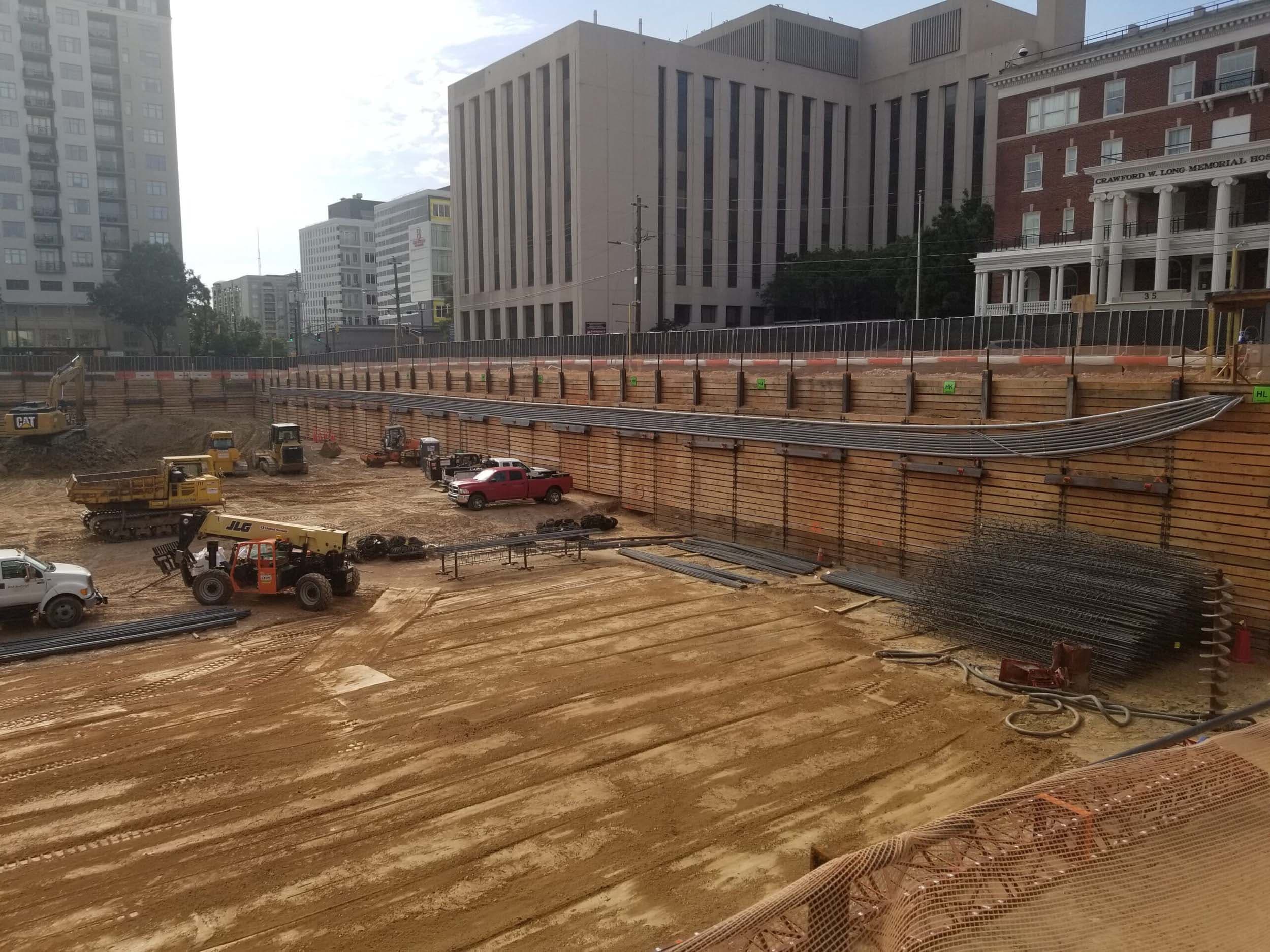 UFP Concrete team on a civil infrastructure project