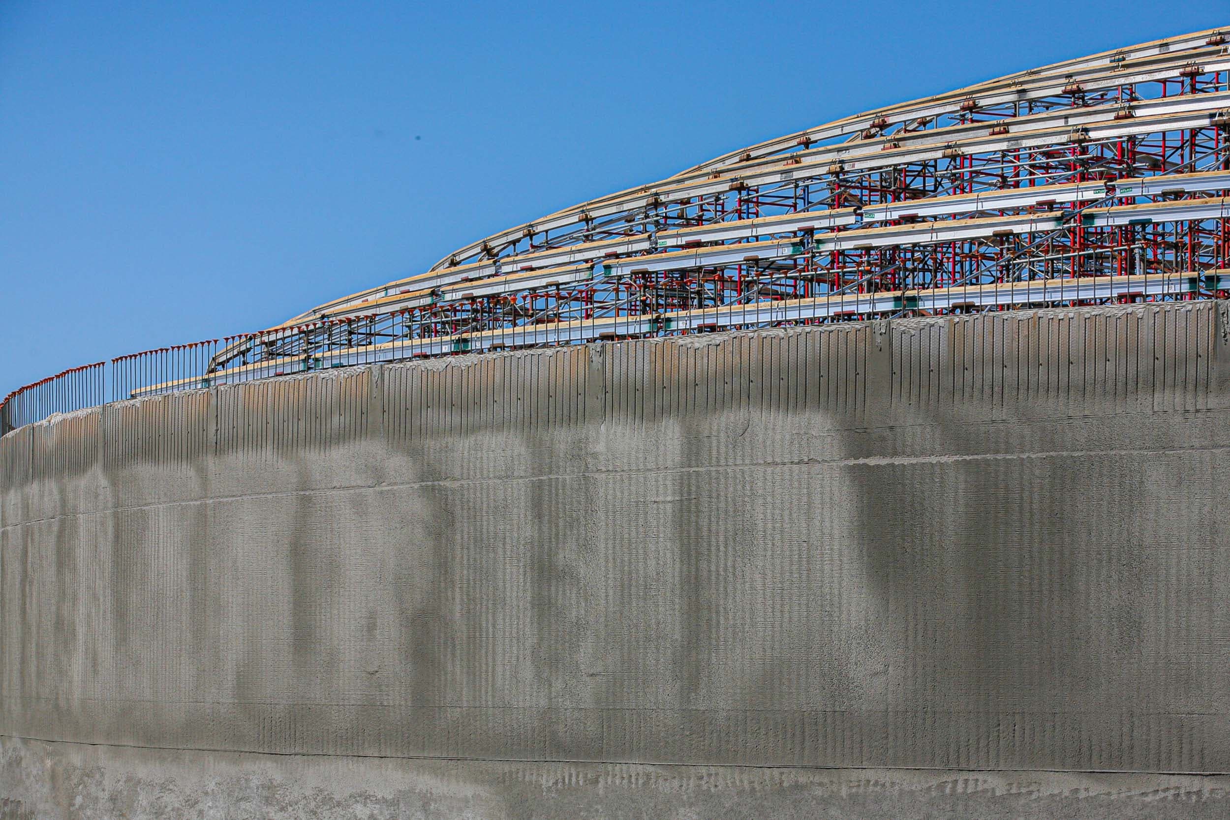 DN Tanks formwork installation